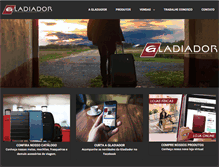Tablet Screenshot of gladiadormalas.com.br